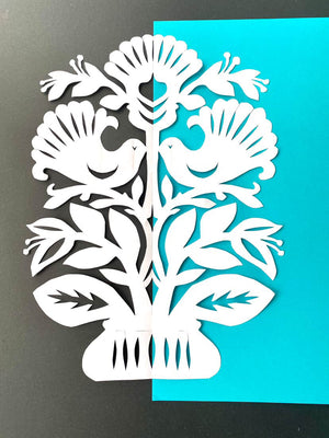 #03. Vytynanka Paper Cutting: The Tree of Life - Iryna Shevchenko - Tuesday July 21st - 1:00pm to 3:00pm