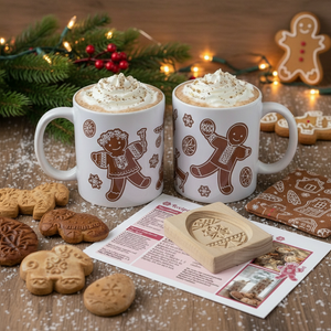 Gingerbread Mugs Gift Set