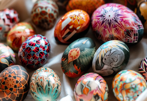 #31. Exploring Color and Depth: Advanced Dye Techniques in Pysanky - Jenny Santa Maria - Thursday July 23rd - 7:00PM to 9:00PM