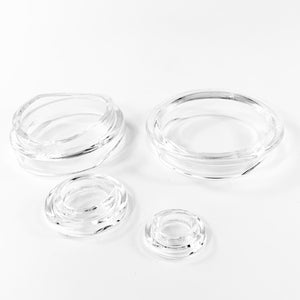 Acrylic Round Egg Stand - Medium