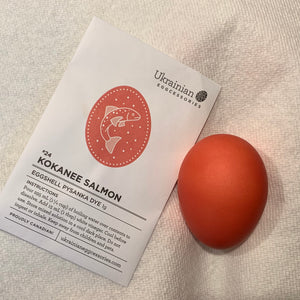 #24 Kokanee Salmon Pysanka Dye