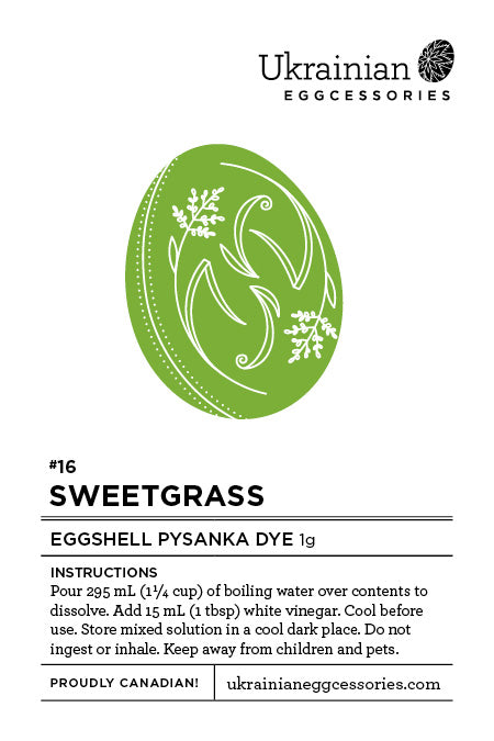 #16 Sweetgrass Green Dye