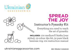 Pysanky Kit - #5. Spread The Joy