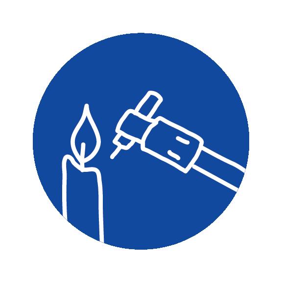 Candle Heated Kistka