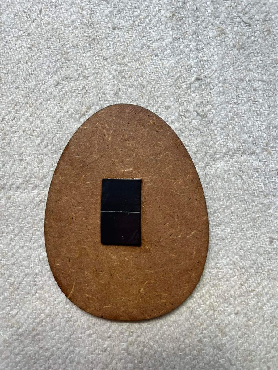 Wooden Pysanky Magnets