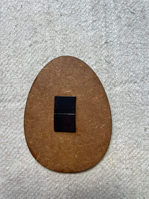 Wooden Pysanky Magnets