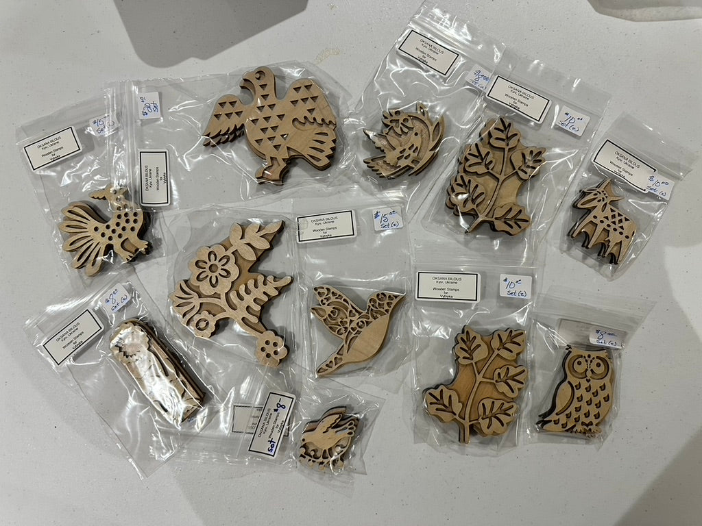 Vybiyka Wooden Stamps - Oksana Bilous