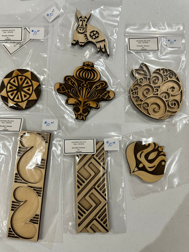 Vybiyka Wooden Stamps - Oksana Bilous