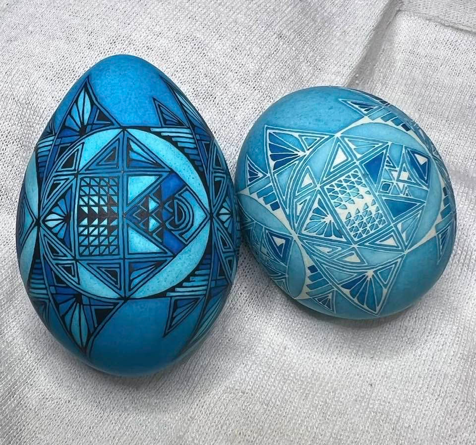 #27. Monochromatic Magic: Creating Harmonious Pysanky with Mark E. Malachowski - Thursday July 23rd 3:30pm - 5:30pm
