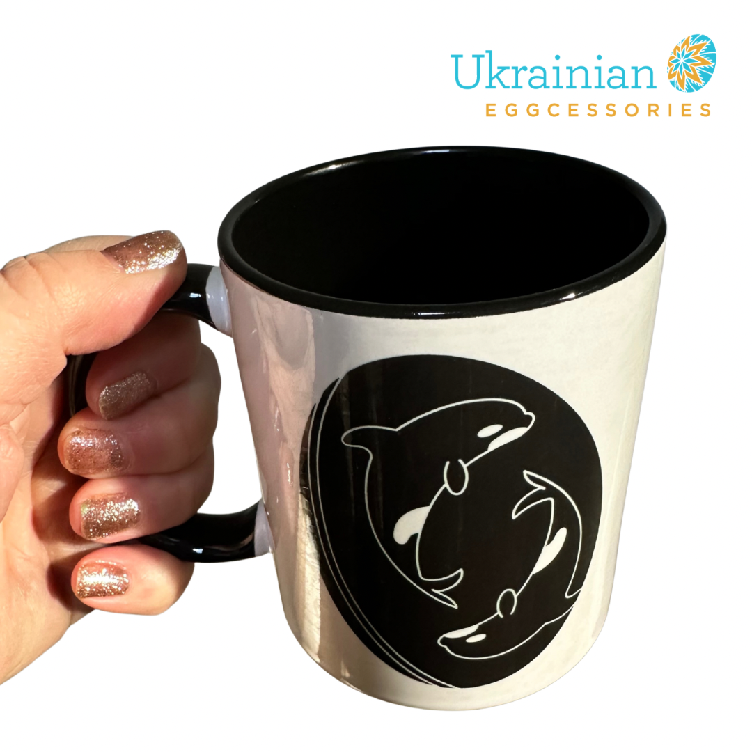Orca Black Mug 11oz