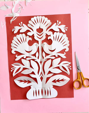 #03. Vytynanka Paper Cutting: The Tree of Life - Iryna Shevchenko  - Tuesday July 21st - 1:00pm to 3:00pm