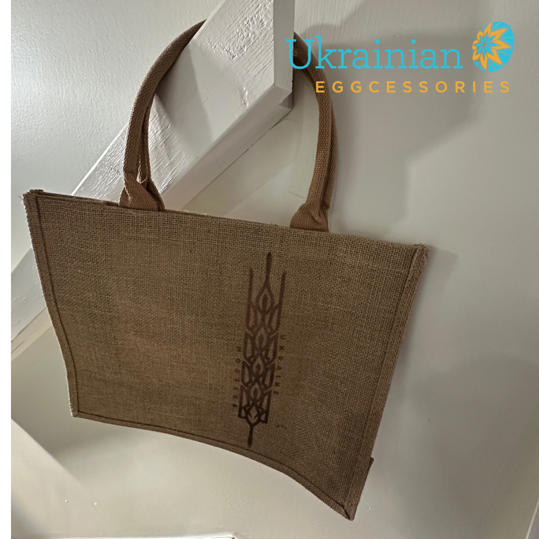 Freedom Ukraine Jute Tote - 2