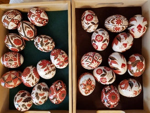 #21 - Rivnenshchyna Reverie: Red & Black Pysanky - Irene Chewchuk - Thursday July 23rd - 10:00am to 12:00pm