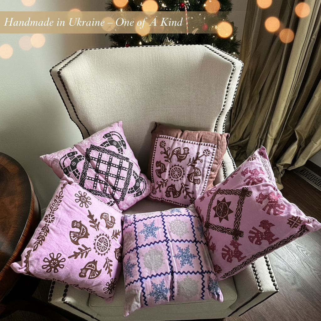 Vibyka Pink Pillows - 5