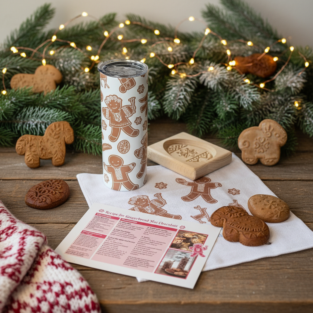 Gingerbread Tumbler Gift Set