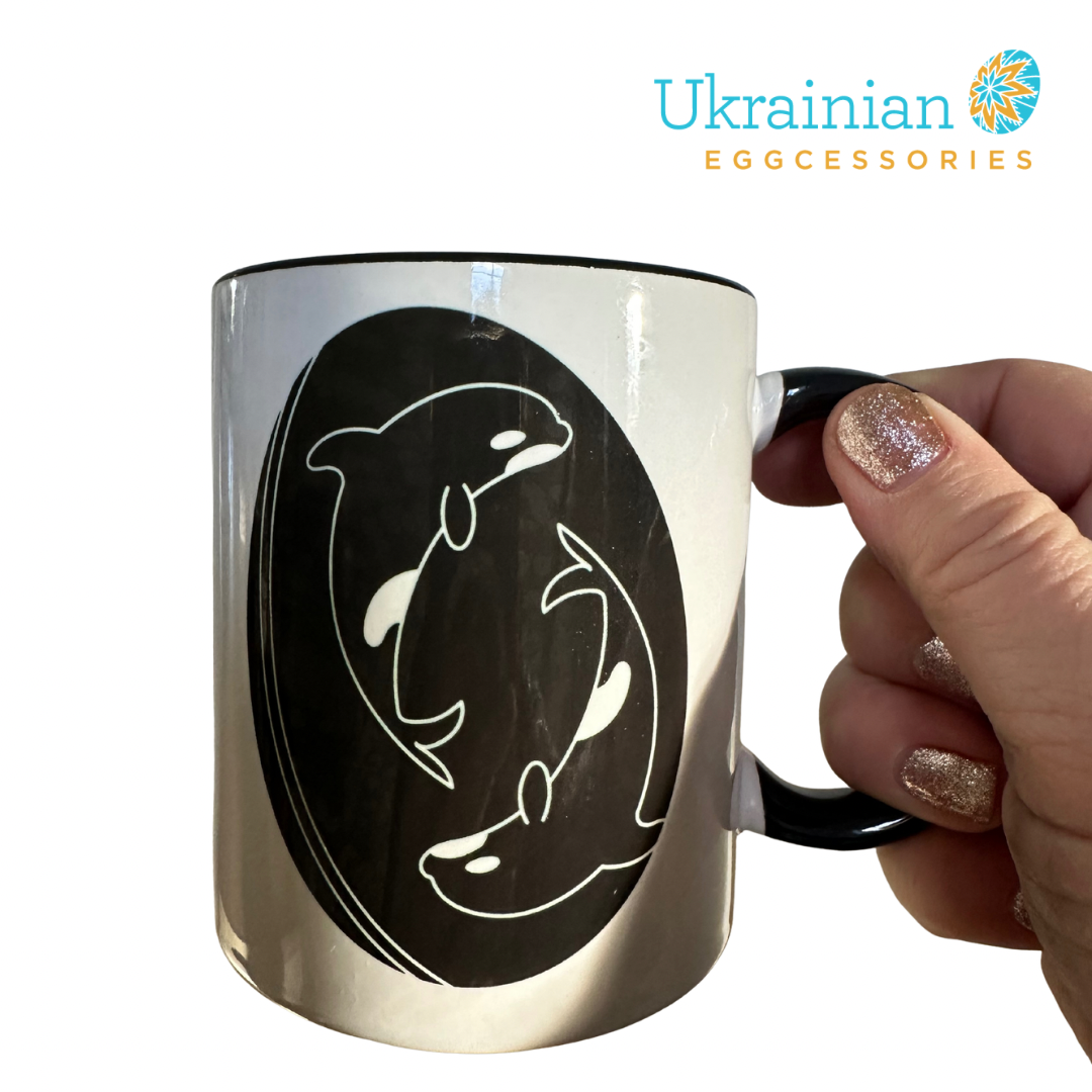 Orca Black Mug 11oz
