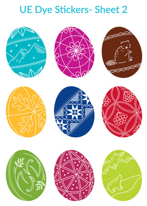 UE Dye Stickers