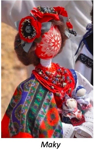 #11. Pysanka Doll Workshop - Nadiia Voloshchuk - Wednesday July 22th - 10:00am to 3:00pm
