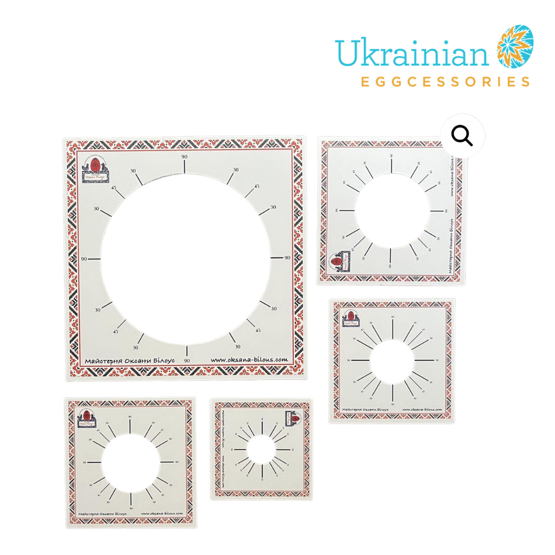 Egg Divider Templates from Ukraine