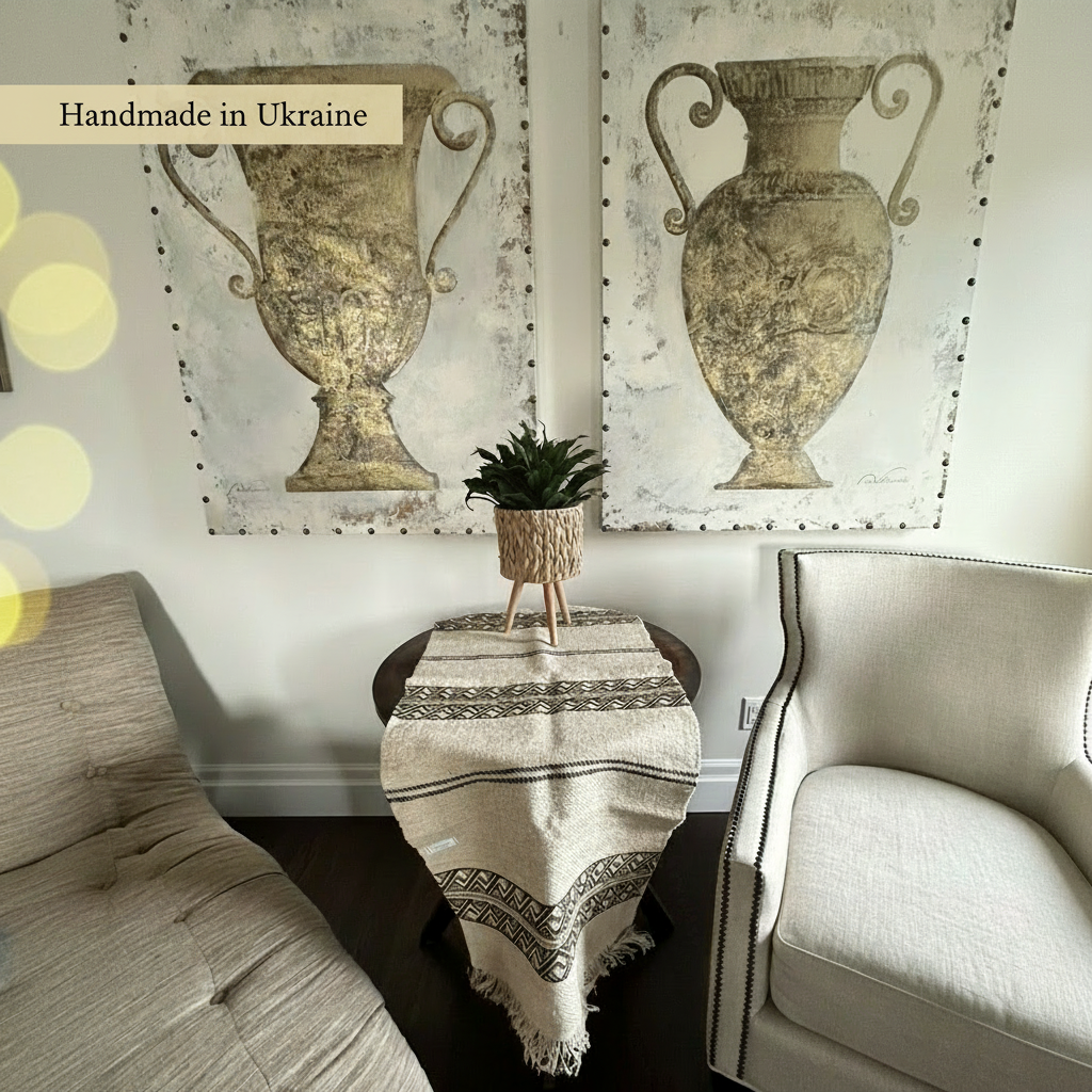 Vibyka Runner #1 - Homespun Hemp