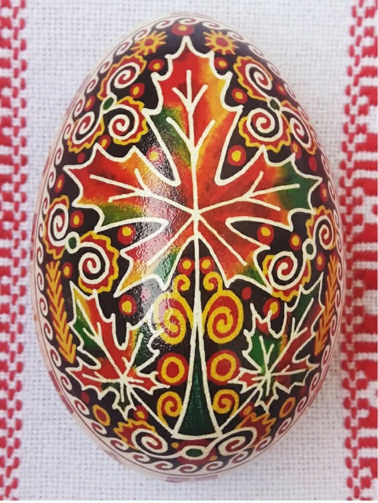 #18. The "Maple Leaves" Pysanka with Tetiana Konoval - Wednesday July 22nd - 7:00-9:00pm