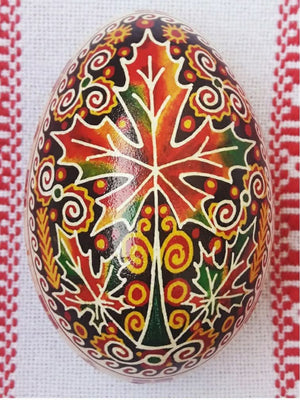 #18. The "Maple Leaves" Pysanka with Tetiana Konoval - Wednesday July 22nd - 7:00-9:00pm
