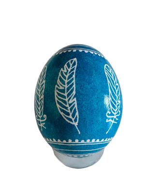 #25 Blue Jay Feather Pysanka Dye