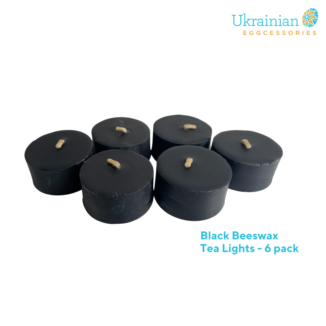 Beeswax - Tea Lights - Black