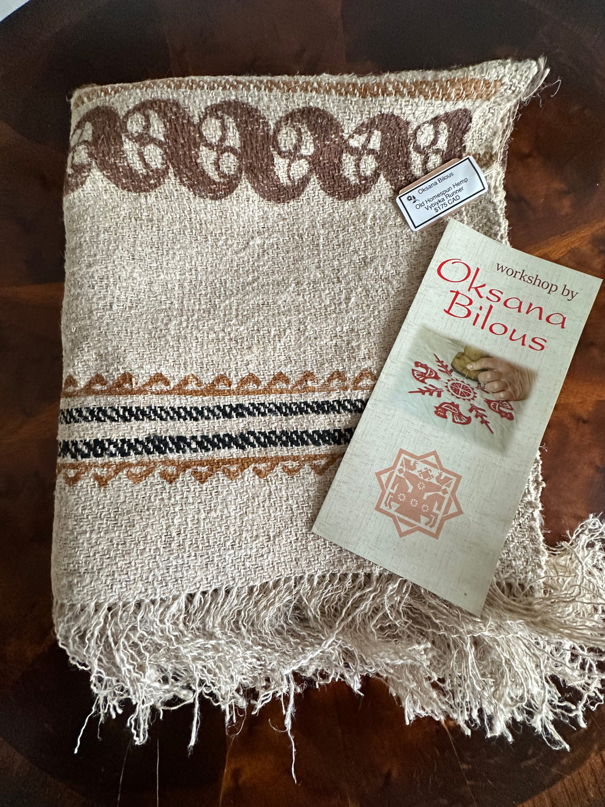 Vibyka Runner #2 - Homespun Hemp