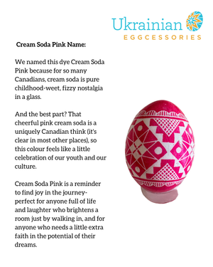 #07 Cream Soda Pink Pysanka Dye