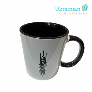 Freedom Ukraine Wheat Motif Mug 11oz