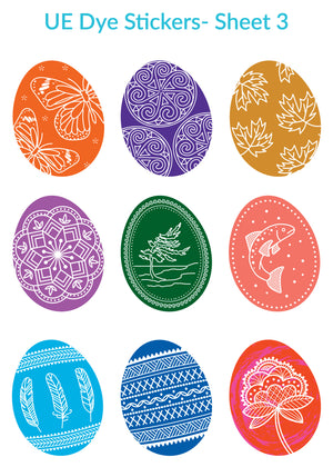 UE Dye Stickers