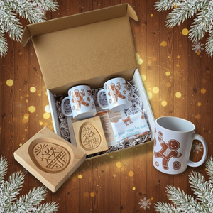 Gingerbread Mugs Gift Set