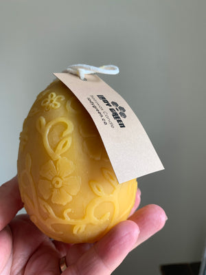 Beeswax Candle - Egg