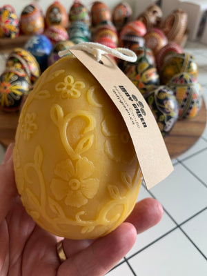 Beeswax Candle - Egg