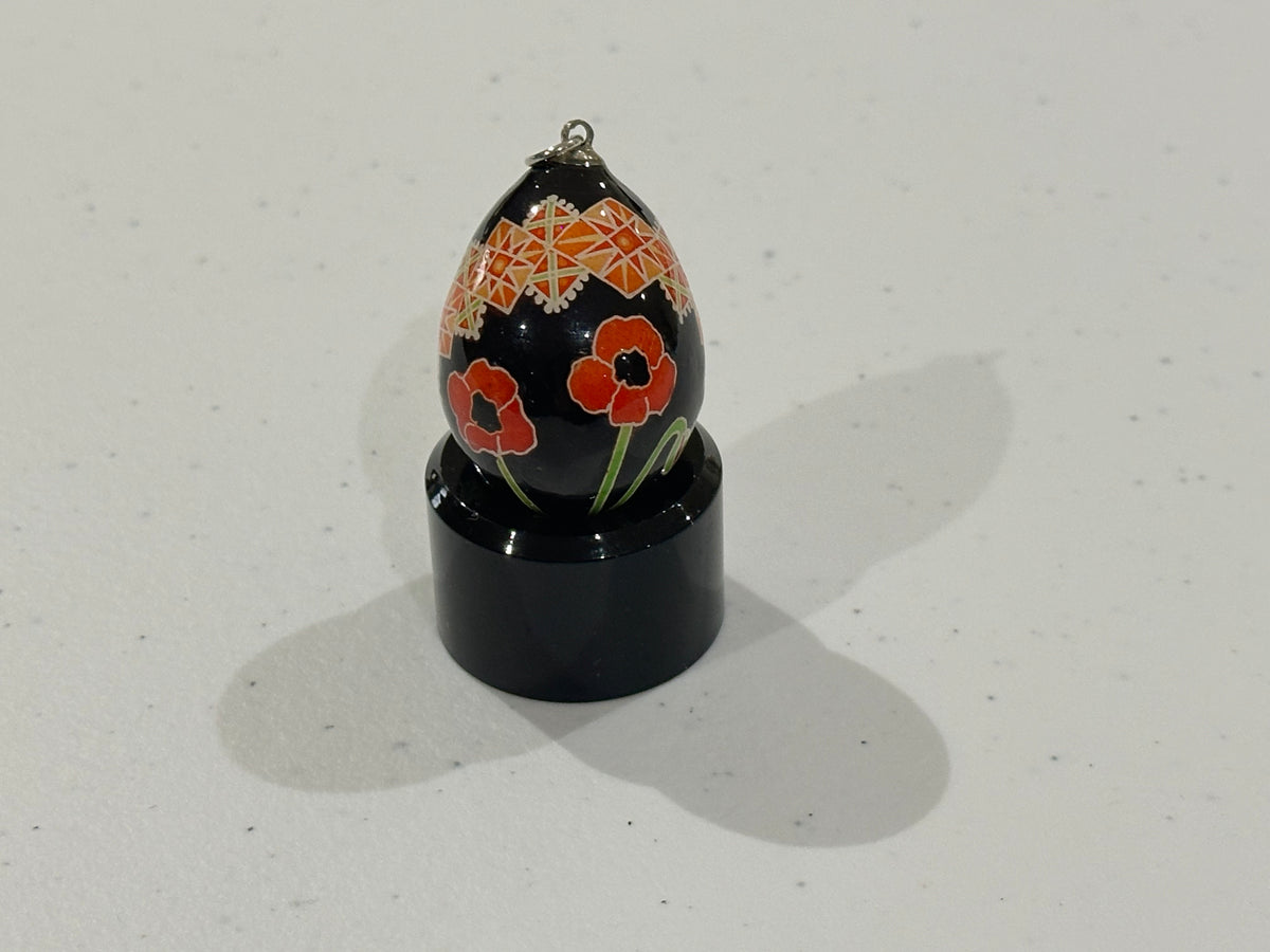 Pysanka Stand - Black Acrylic - Small