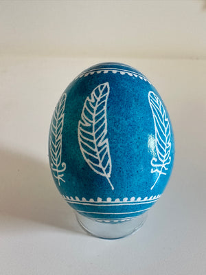 #25 Blue Jay Feather Pysanka Dye