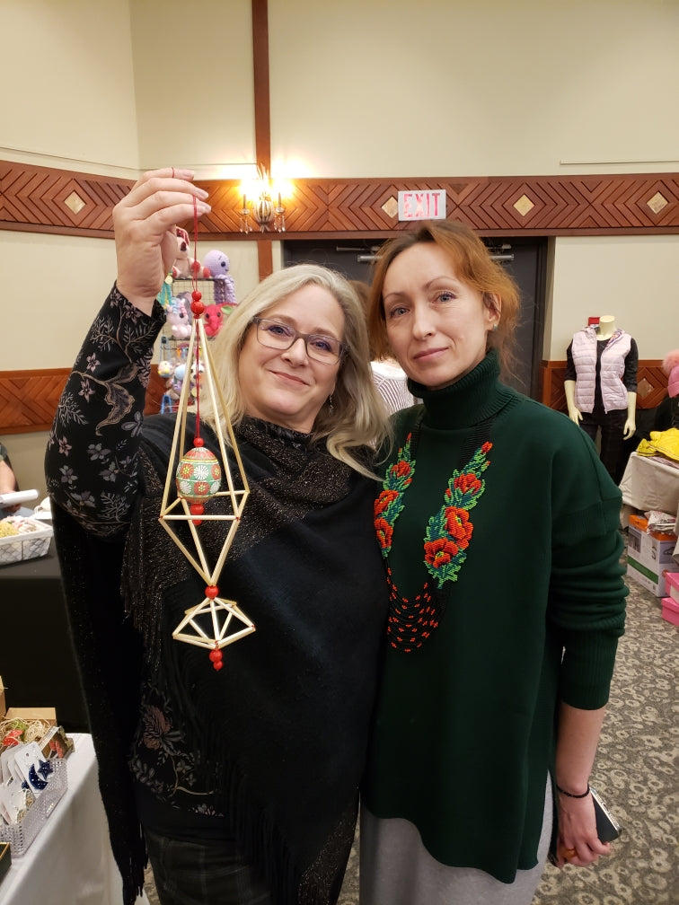 #16. Straw Pavuk with Pysanka Workshop - Nadiia Voloshchuk - Saturday July 19th - 9:00am to 12:00pm - registration opens February 1st 2pm eastern