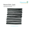 Beeswax Sticks - Black - 9 pack