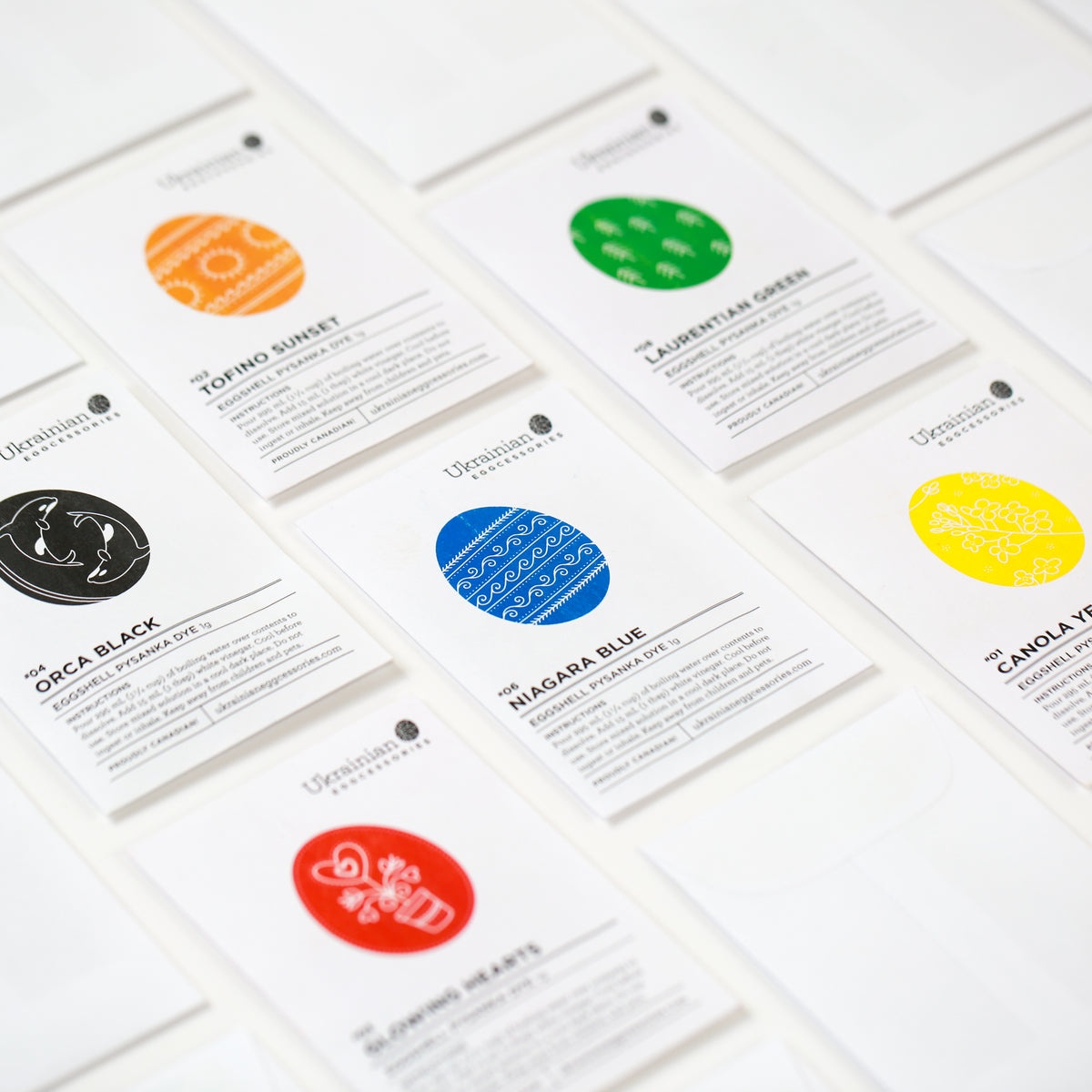 Dye Kits - 6-Colour Egg Dye Kit