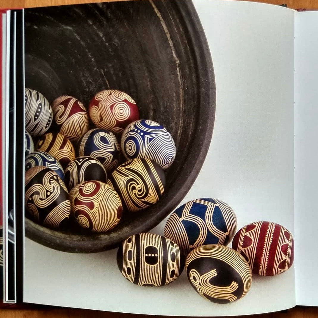 Hanna Kosiv's Easter eggs - Trypillian Motifs