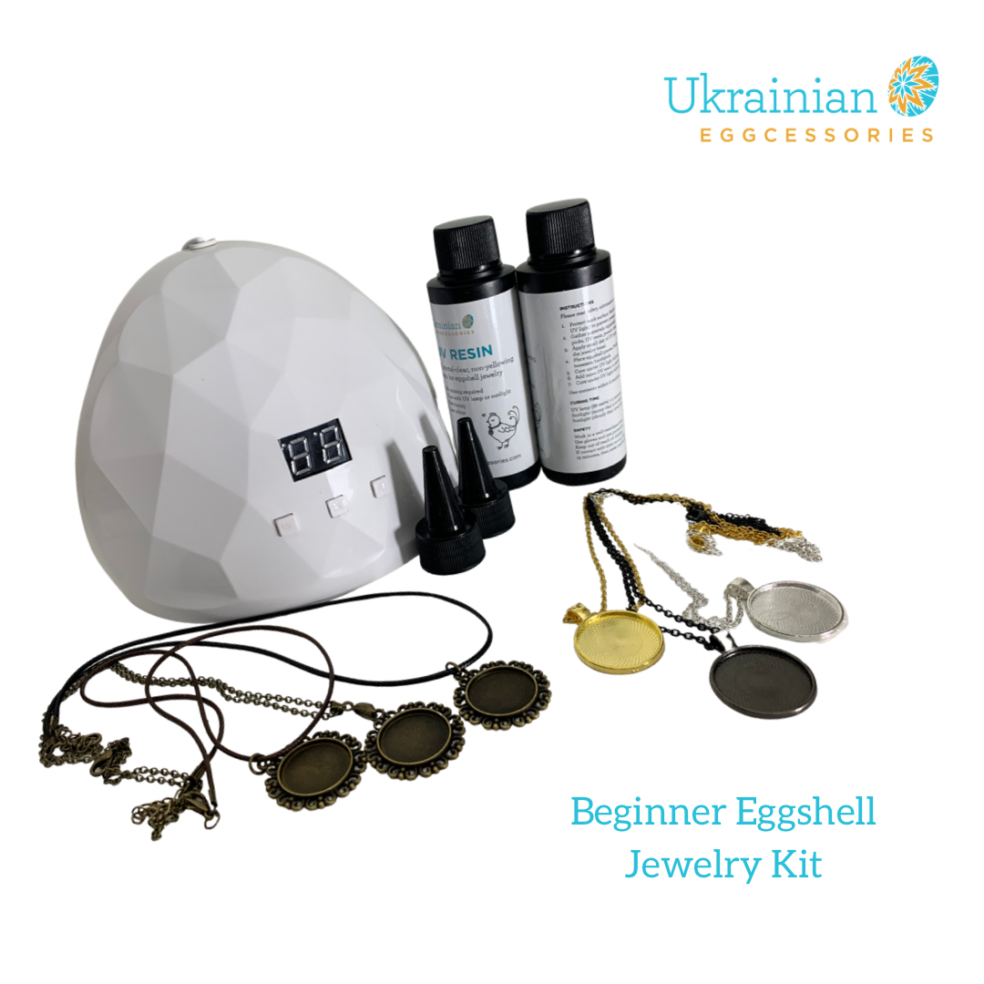 Beginner Eggshell Jewelry Kit