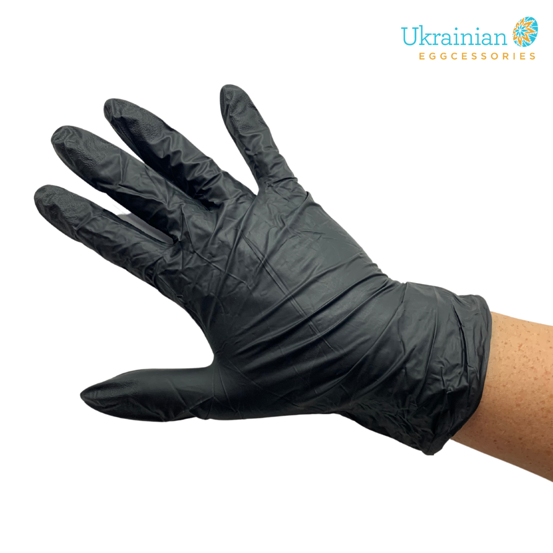 Gloves - Nitrile Gloves Black