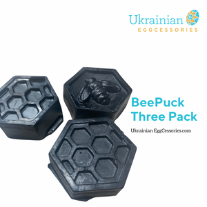 Beeswax Puck - Black - 3 Pack
