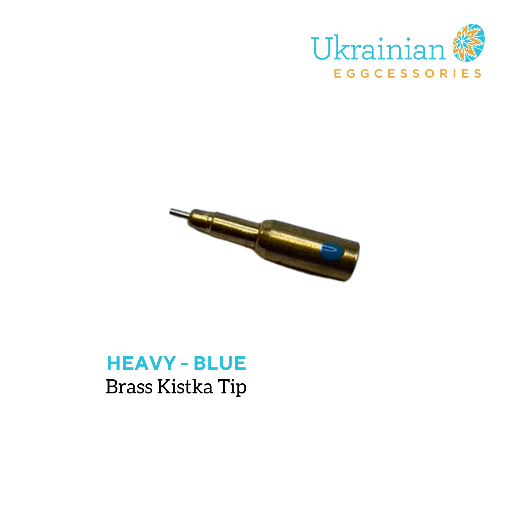 Brass Pen Tip - #7 Heavy Tip for Blue Kistka