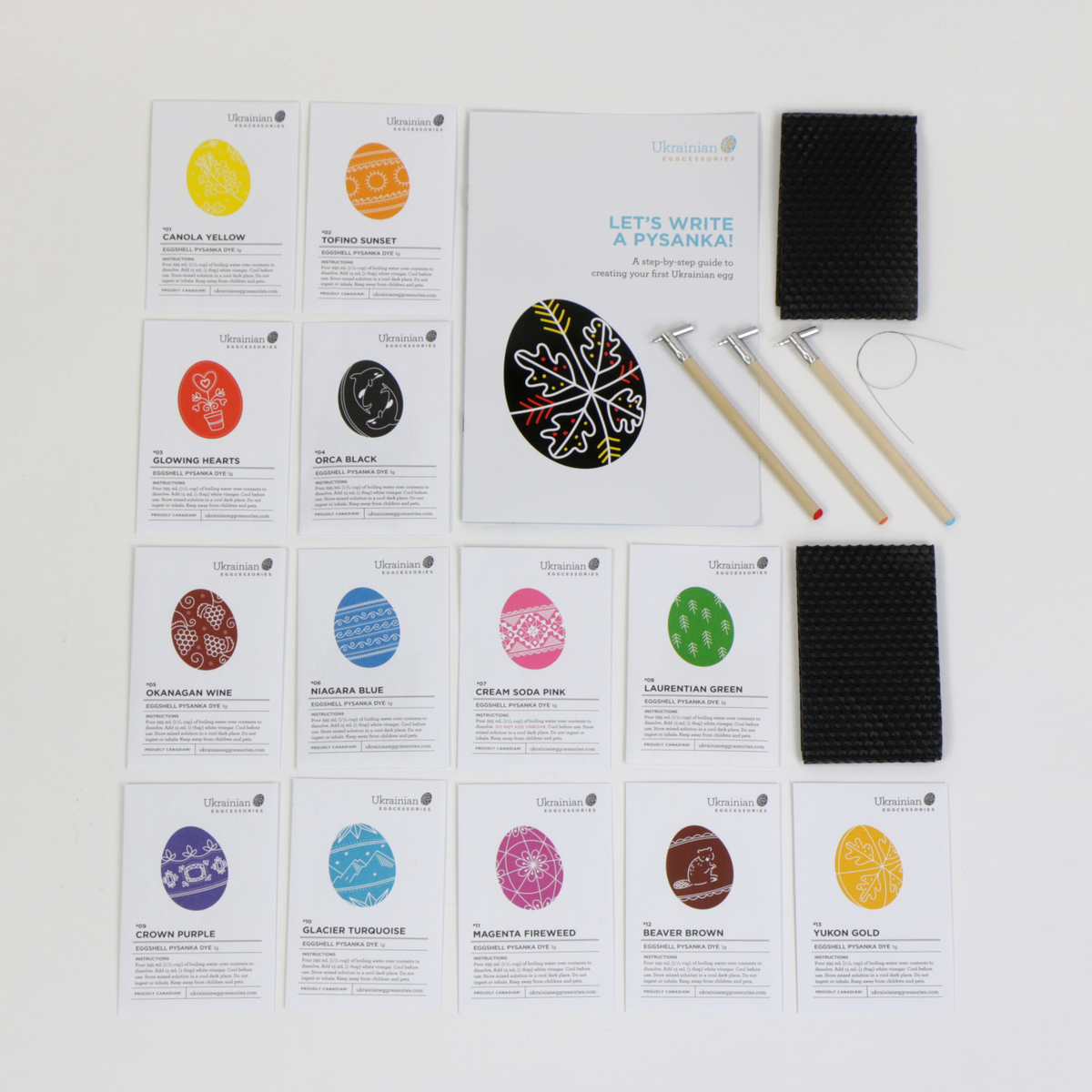 Pysanky Kit - #3. I Love Egging