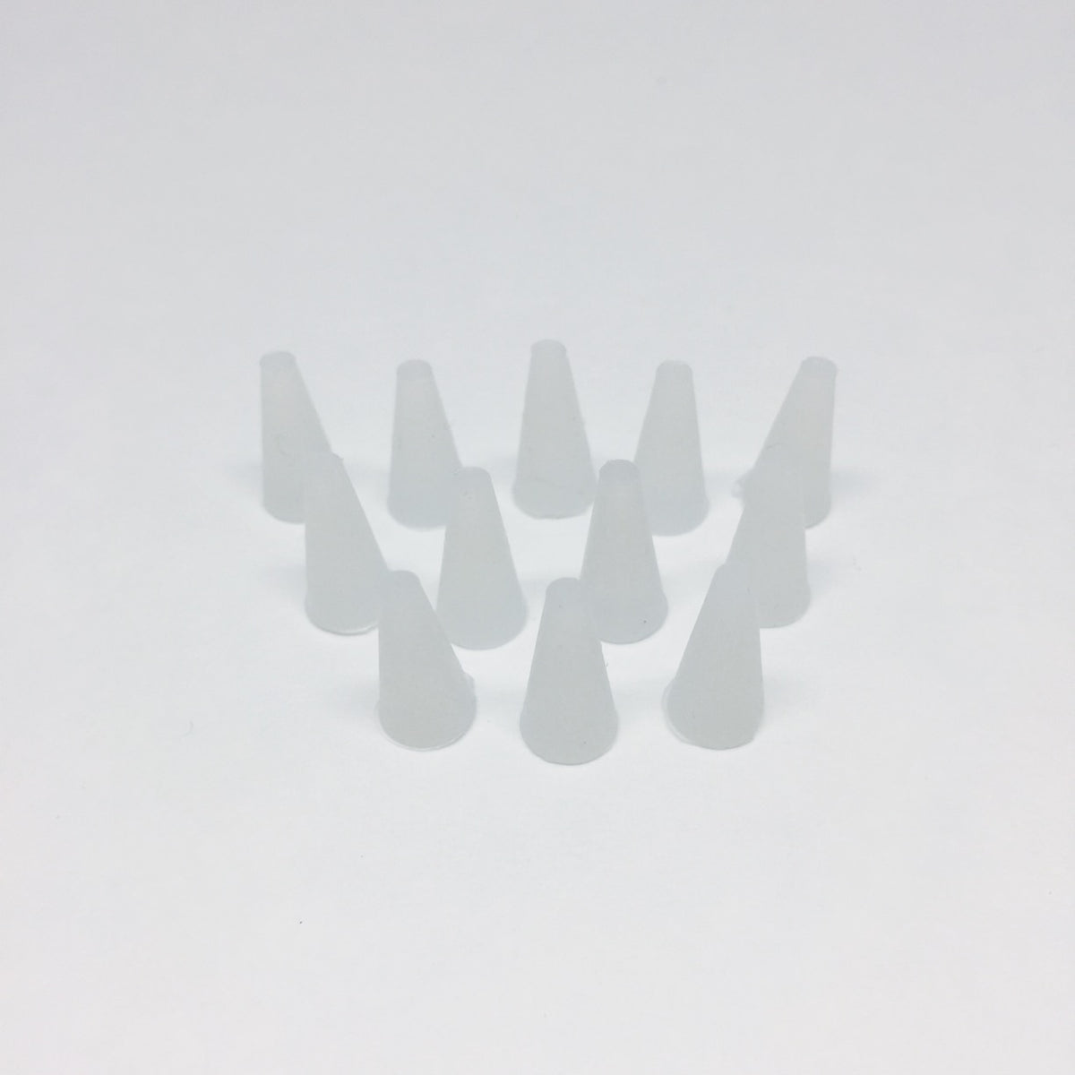 Egg Plugs - Clear Silicone - Medium