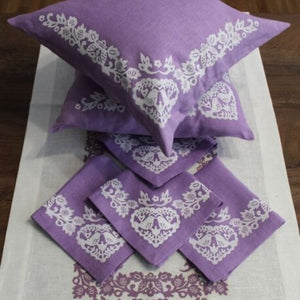 Purple Table Set