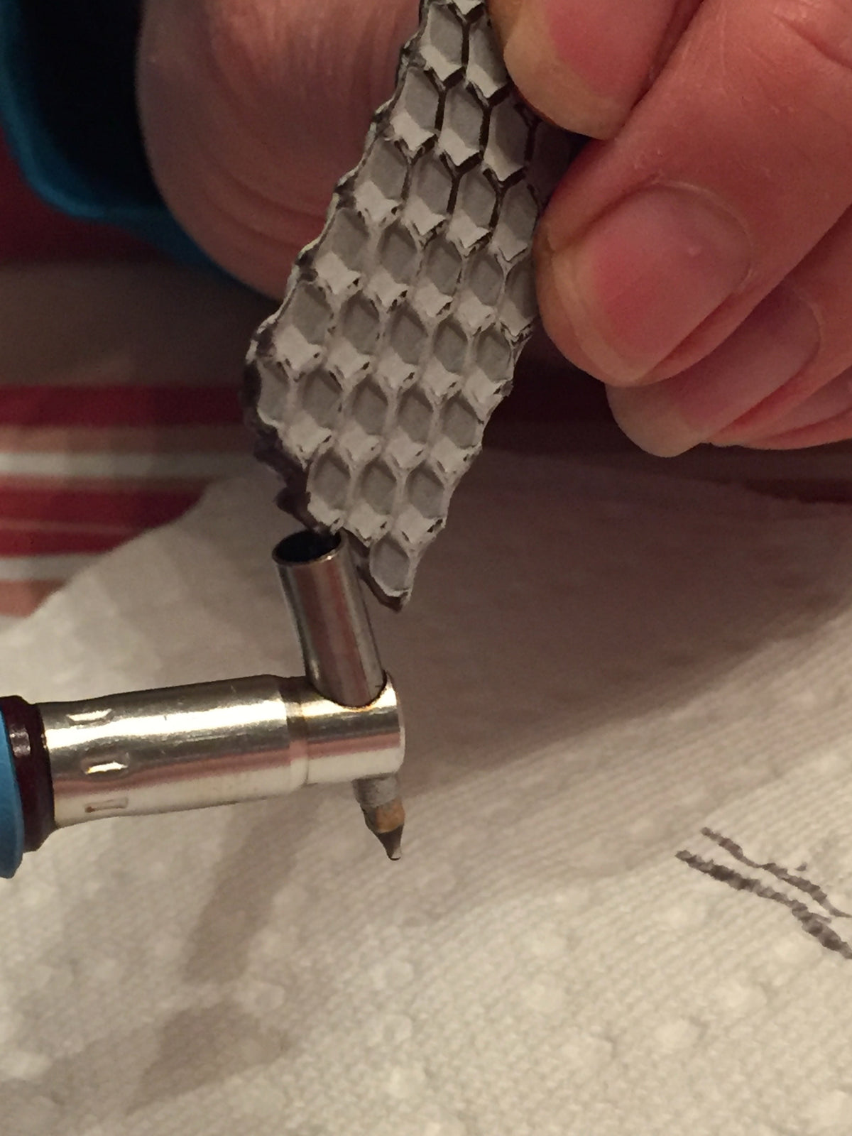 Beeswax Sheets - Black Honeycomb