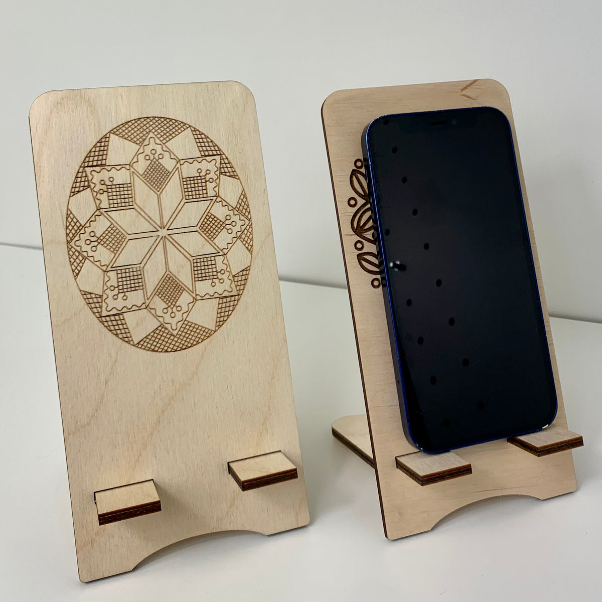 Laser Designed Phone Stand